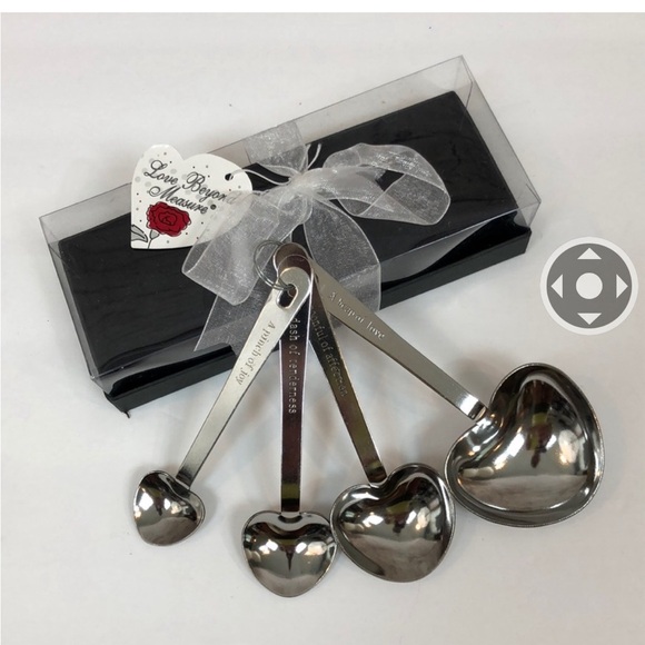 Fashioncraft Other - Heart Shaped Measuring Spoons